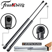 2 x Muelle neumático Sordina Amortiguador de gas trasero lappe Hatchback para Polo